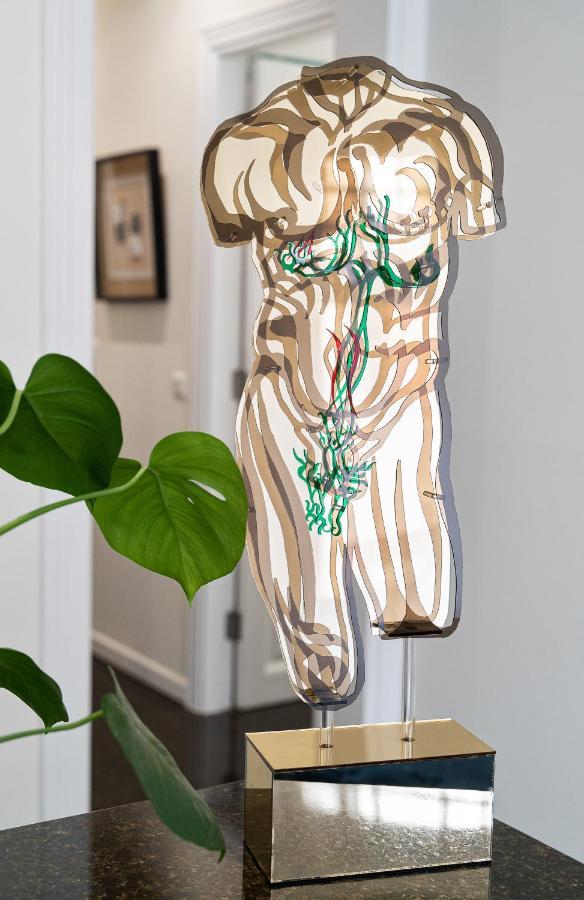 Spacious & Artistic Retro 2Bd Apt With Sauna Atena Exterior foto