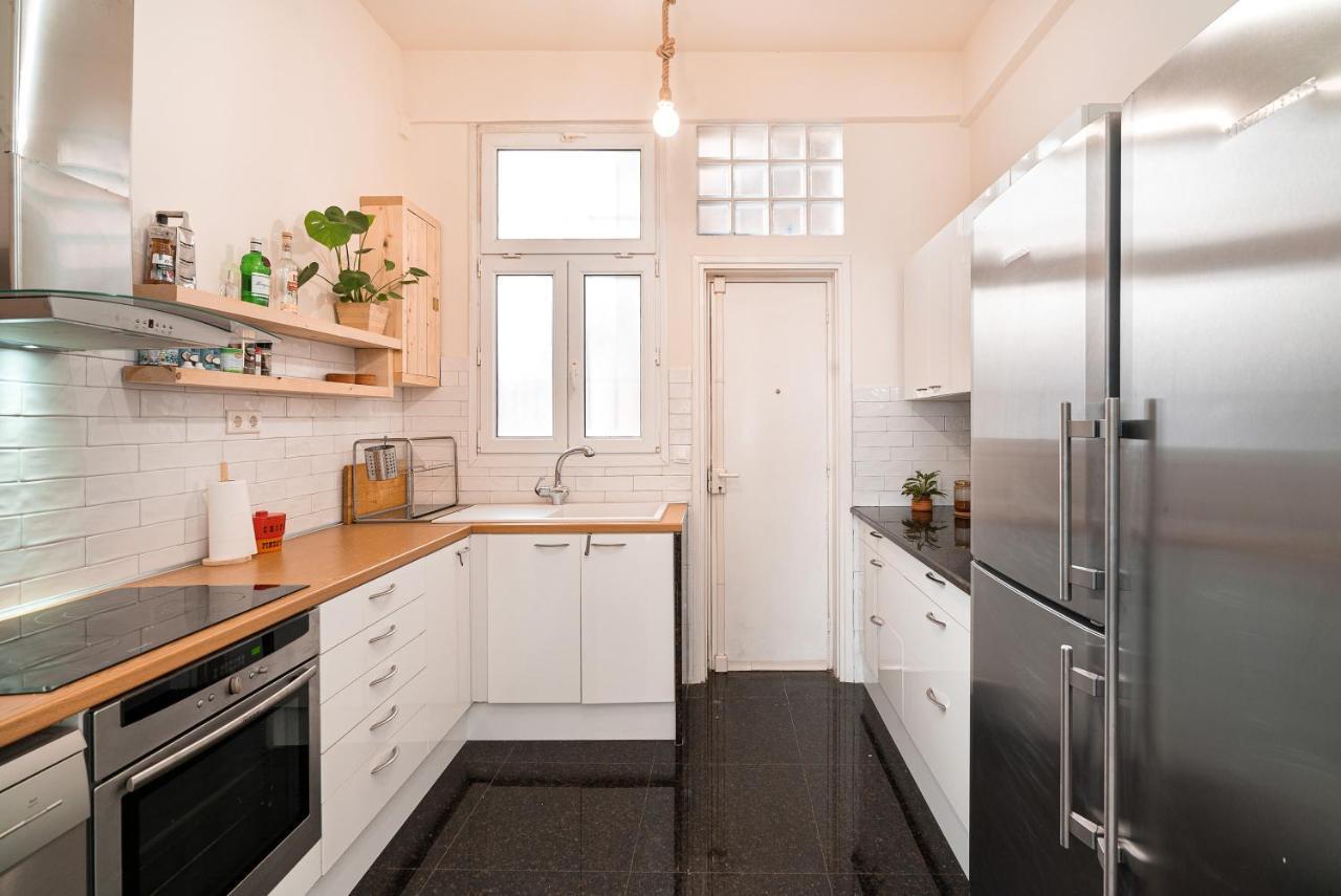 Spacious & Artistic Retro 2Bd Apt With Sauna Atena Exterior foto